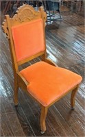 Antique Victorian side chair Approximately