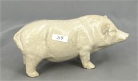 RW zinc glaze pig