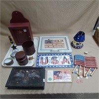 Lot of Star & Patriotic Home Decor