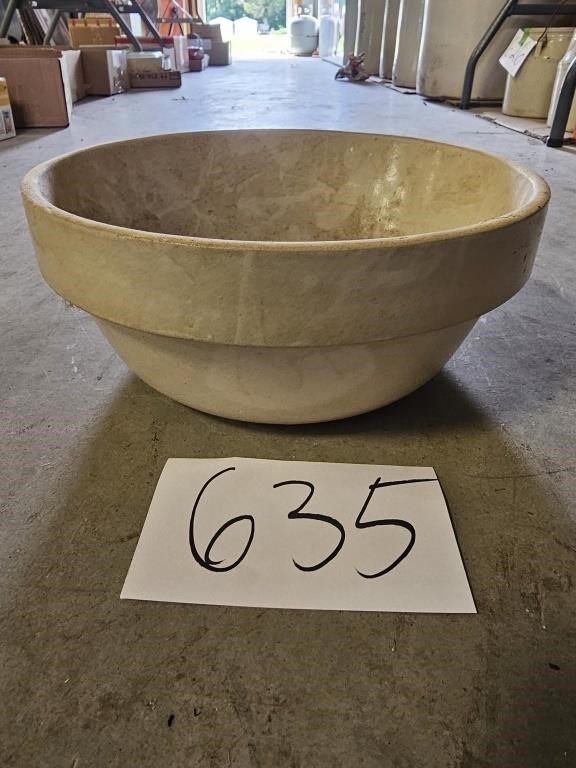 Stoneware Bowl  10.5" diam