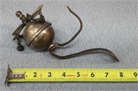 Antique Mounted Brass Bell