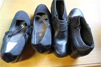 Collection of 3 Pairs of Ladies 7 1/2 Clark Shoes