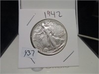 Walking Liberty Half Dollar 1942