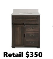 Style Selections Morriston 30-in Vanity