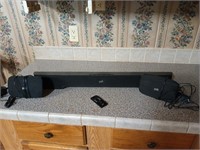 Polk sound bar, surround sound speakers,