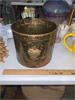 grape solid brass planter made in india