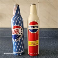 2009 Aluminum Pepsi Soda Pop Bottles