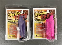 Fireball Red 18% Keychain Pepper Spray (2)