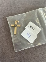 10K Cross Pendant