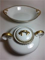 ANTIQUE LIMOGES FRANCE W M. GUERIN & CO WILLIAM