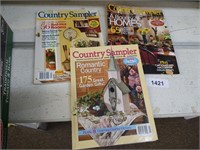 (3) Country Sampler Magazines