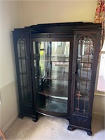 curved glass china cabinet condition issues