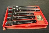 Matco Ratcheting Flare Nut Line Wrench Set