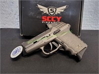 SCCY CPX2 9mm Pistol, Red Dot, Gray / Black