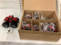 (4) Ertl 1/64 Case IH 4x4 Tractors, NIB, plastic