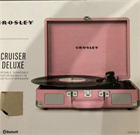 Crosley Cruiser Deluxe vynl player with blue tooth