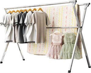 79 Inches Stainless Steel Clothes Drying Rack