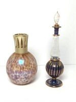 Art Glass Perfume Bottle & Oil Diffuser