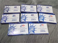1999-2006 US Mint PROOF Sets