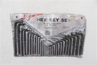 Buffalo 25-Piece Hex Key Set NIP