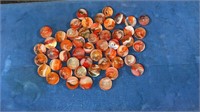 50 Peltier sunsets marbles mint condition