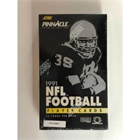1991 Pinnacle Football Sealed Wax Box