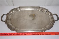 Hand Craft Butler's Collection Large Pewter Tray