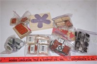Large Lot Rubber Stamps