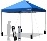 10x10ft Pop Up Canopy Tent 1-Person Setup Outdoor