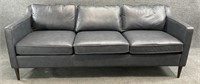 New Lea Leather Three Cushion Sofa