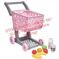 Perfectly Cute Pink Grocery Cart