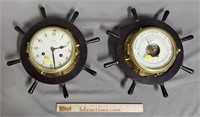 Schatz Royal Mariner Ship's Clock and Barometer