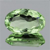 Natural Green Amethyst 14.74x9 MM [Flawless-VVS]