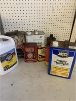 Paint Thinners & Automotive Oils