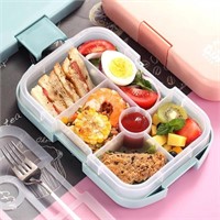 SHOVIARPortable ABS Kids Bento Box Outdoor Lunch B