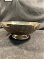 Vintage Tauton Silver Plated Footed Bowl 13.25" W