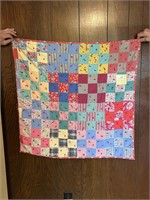 36"x36" Old Patchwork Baby Quilt