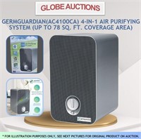 LOOKS NEW GERMGUARDIAN 4-IN-1 AIR PURIFYING SYSTEM