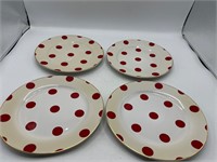 Rosanna polka dot plates