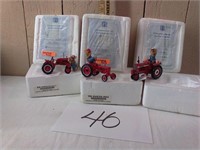 (3) AUTHENTIC "CHARMING TAILS" FARMALL COLLECTABLS