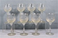 (8) Mikasa Canterbury 8" Water Goblets