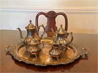 Silver plate lot no shipping by Poole