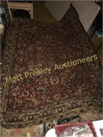 ORIENTAL STYLE RUG- APX. 5'X7'- EDGE IS MISSING