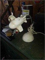 Cute small airplane lamp