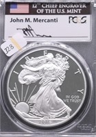 2016 W PCGS PF70DC SILVER EAGLE