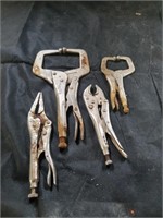 Assorted vise grip