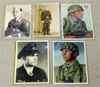 WW2 Nazi German post cards, Knight Cross winners,
