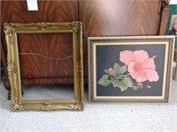 Picture And Frame Lot