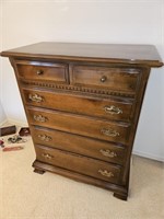 Ethan Allen Mahogany 6 Drawer Chest of Drawers