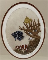 Framed Signed and Numbered Sea Life Print